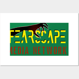 FearScape Media Network Logo Posters and Art